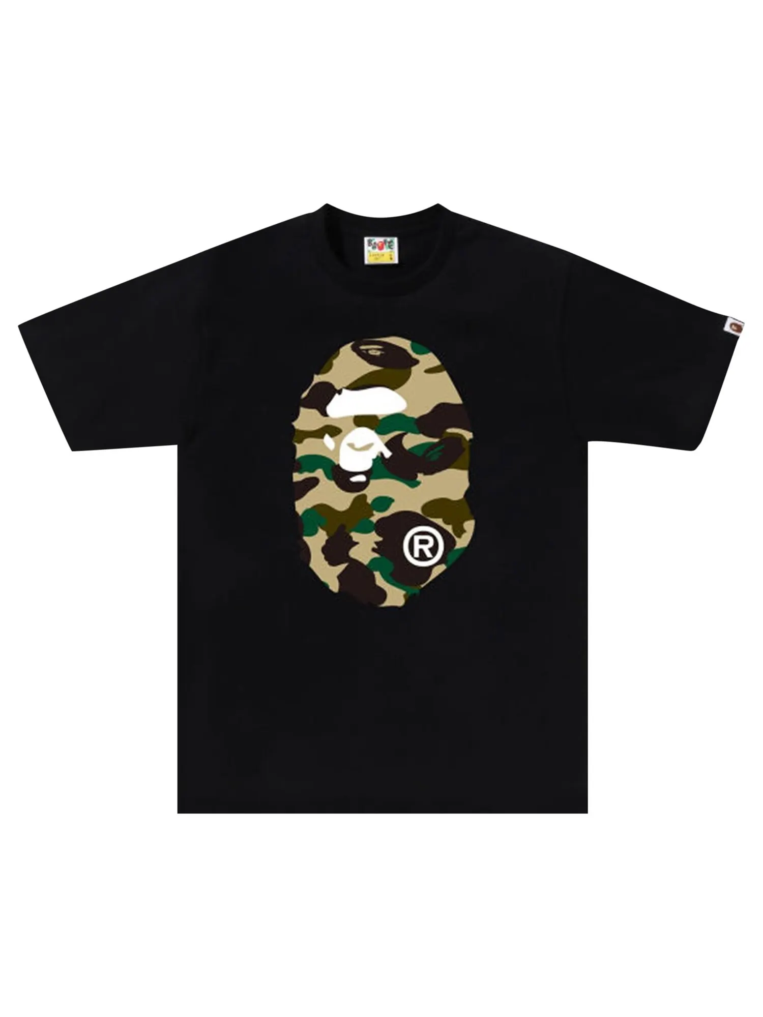 Футболка BAPE 1st Camo Big Ape Head