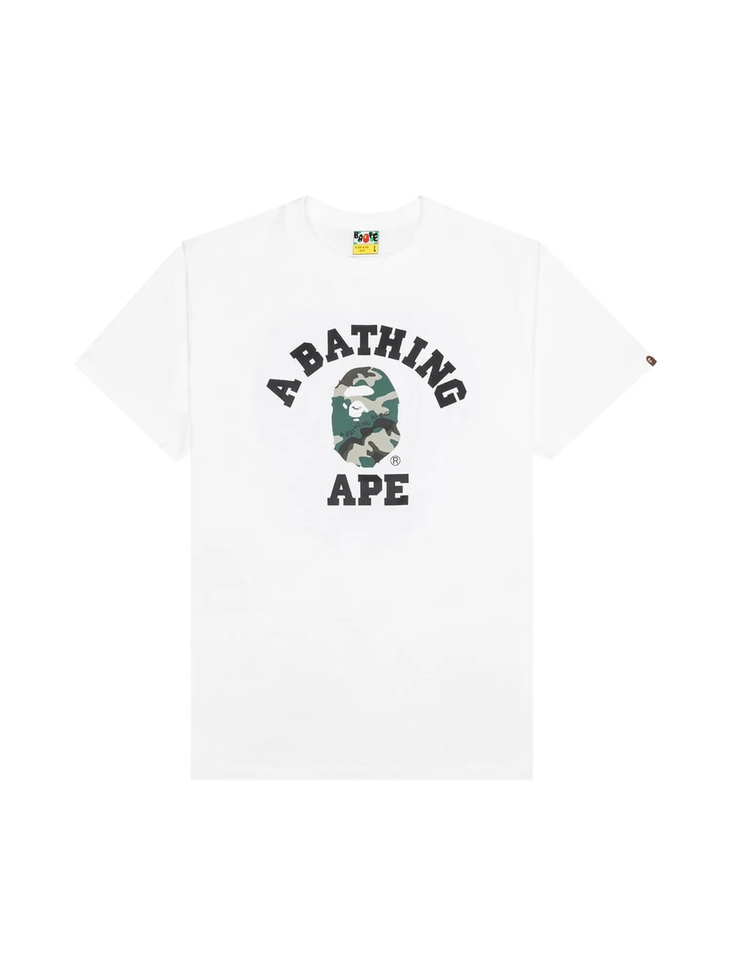 Камуфляжная футболка BAPE Woodland