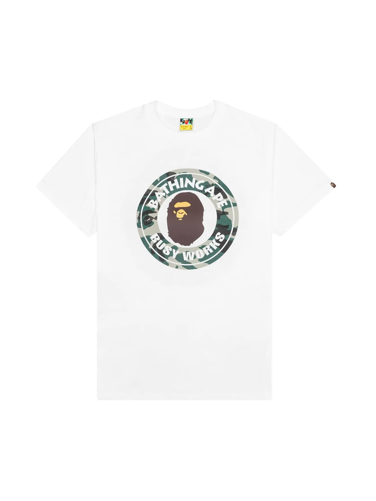 Футболка BAPE Woodland Camo Busy Works