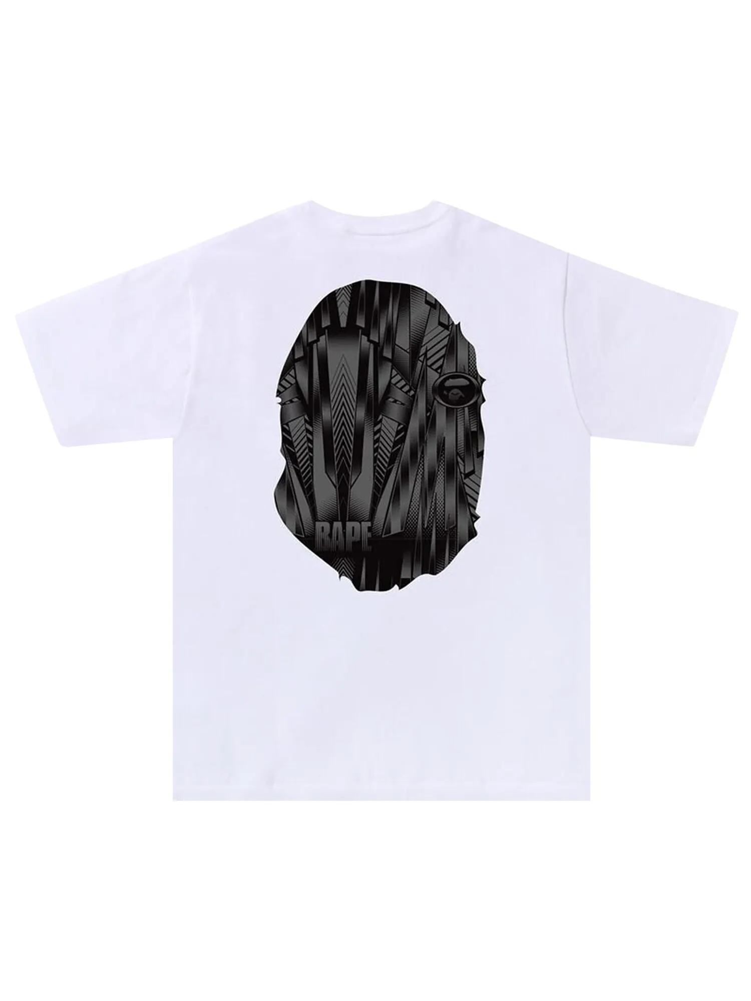 Футболка BAPE Speed Racer Big Ape Head — изображение 2 из 2, белый/черный
