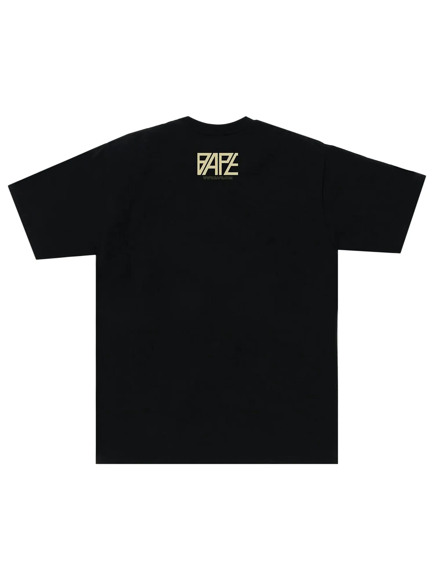 Футболка с монограммой BAPE Logo — изображение 2 из 2, черный