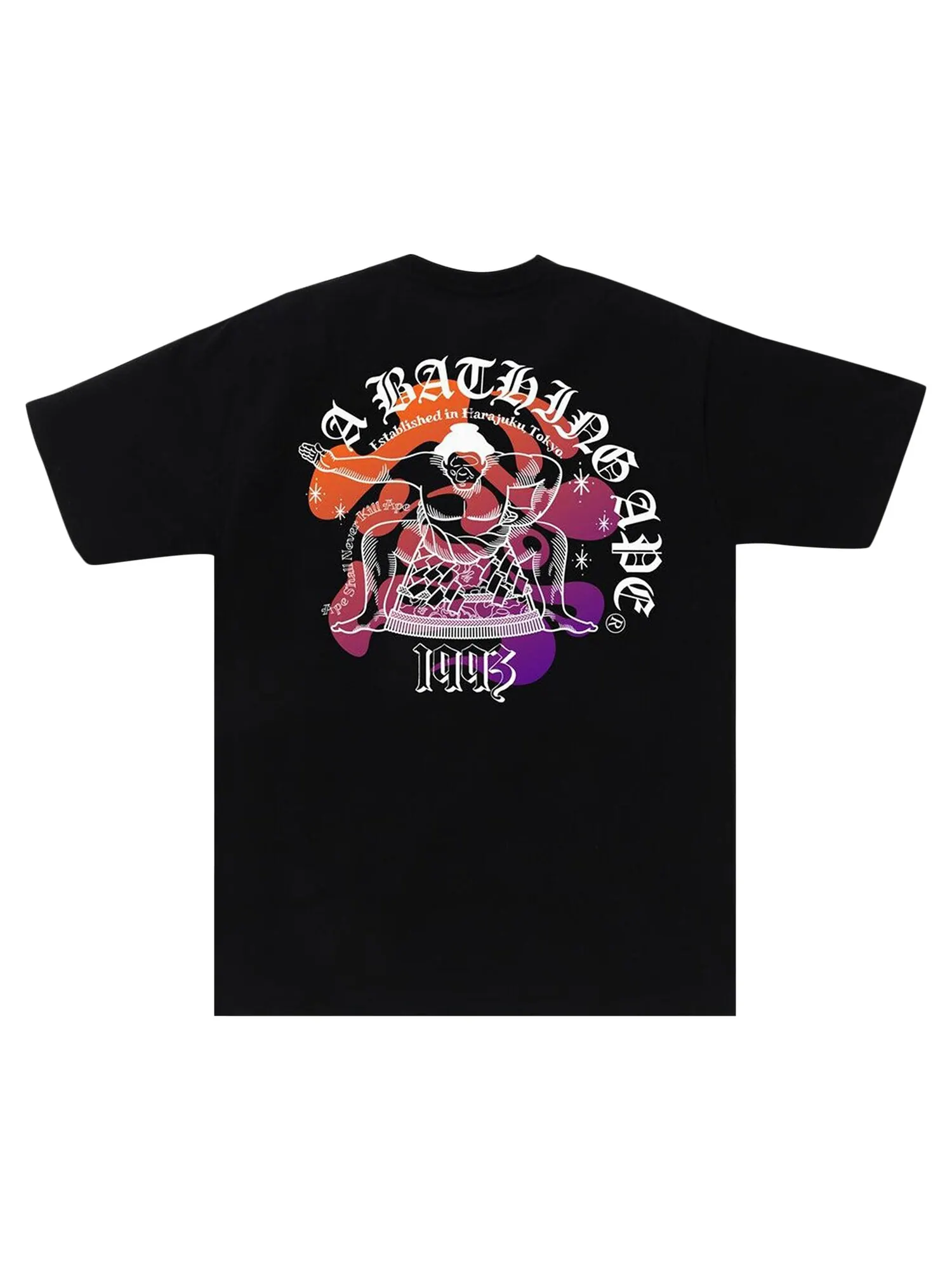 Футболка сумо BAPE Japan Culture — изображение 2 из 2, черный