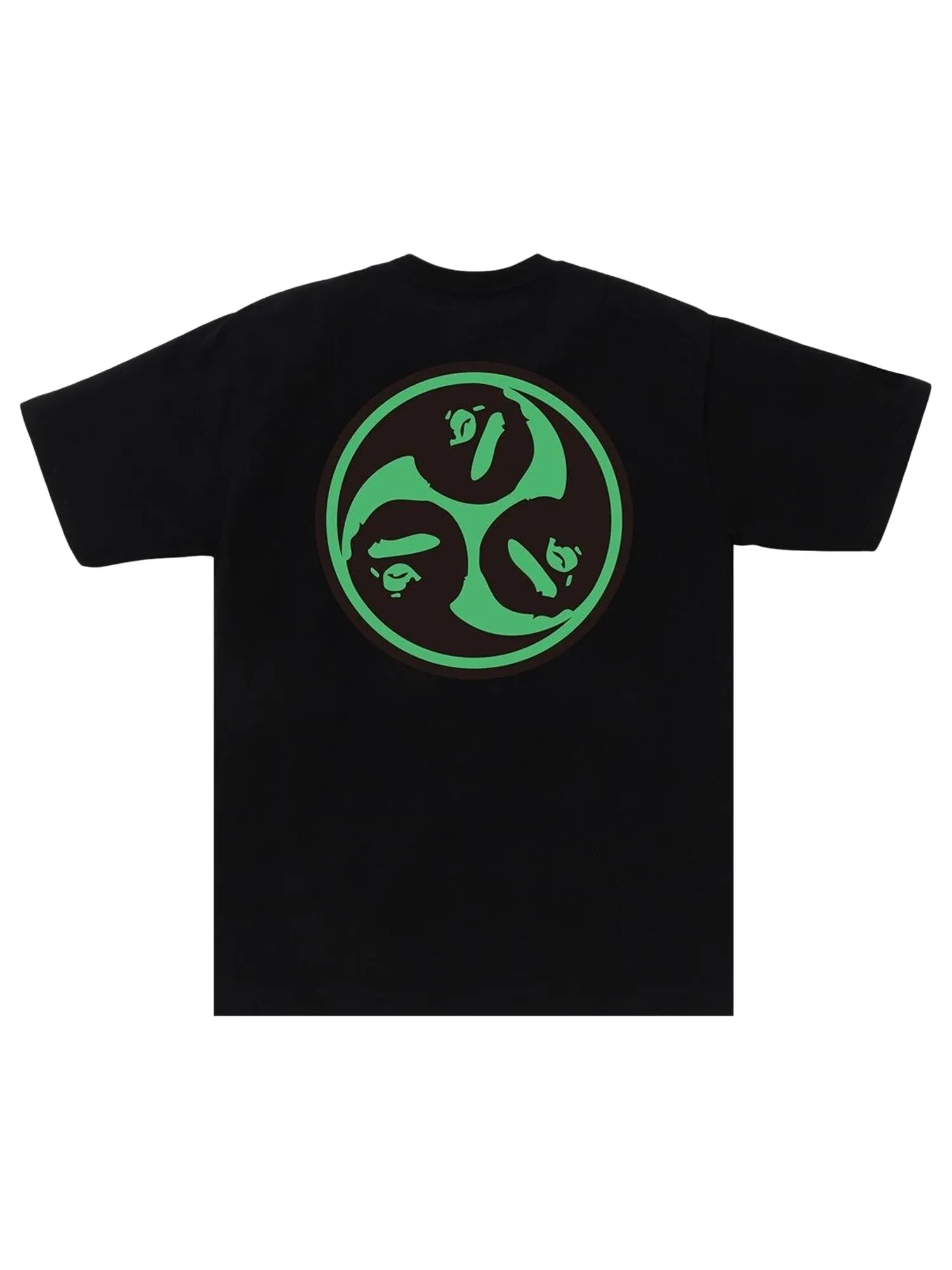 Футболка BAPE Japan Culture Mitsudomoe — изображение 2 из 2, черный