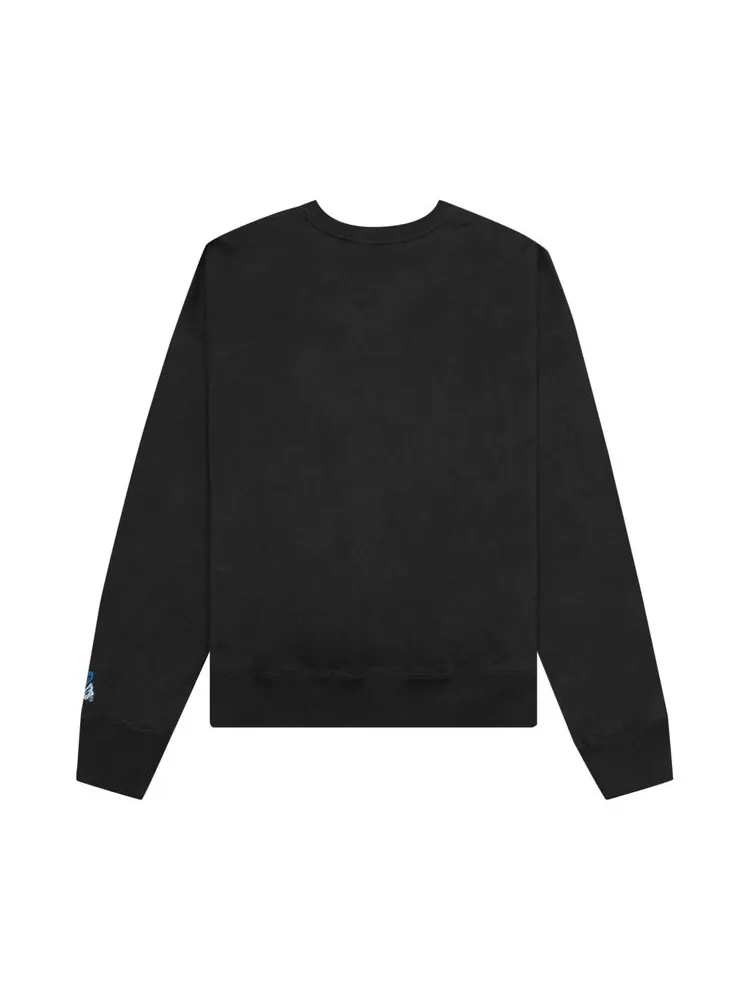 Толстовка BAPE ABC Camo Patch Relaxed Fit Crewneck — изображение 2 из 2, черный
