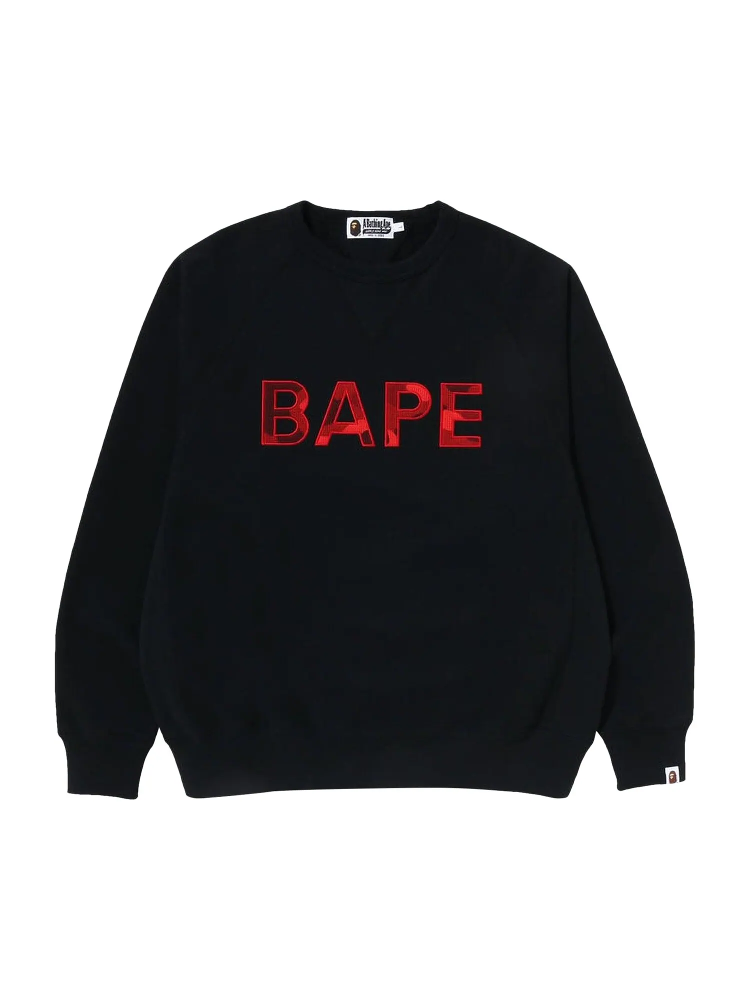 Нашивка BAPE с круглым вырезом свободного кроя