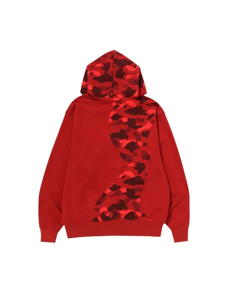 Худи BAPE Color Camo College Cutting Relaxed Fit Hoodie — изображение 2 из 2, красный