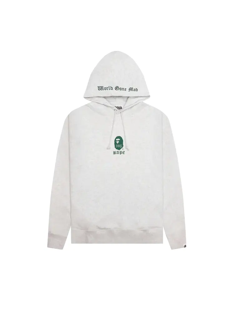 Худи BAPE A Bathing Ape Pullover 'Grey' — изображение 1 из 2, серый