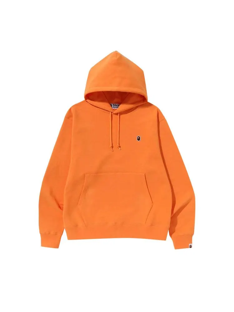 Худи BAPE Ape Head One Point Relaxed Fit Pullover Hoodie — изображение 1 из 1, оранжевый