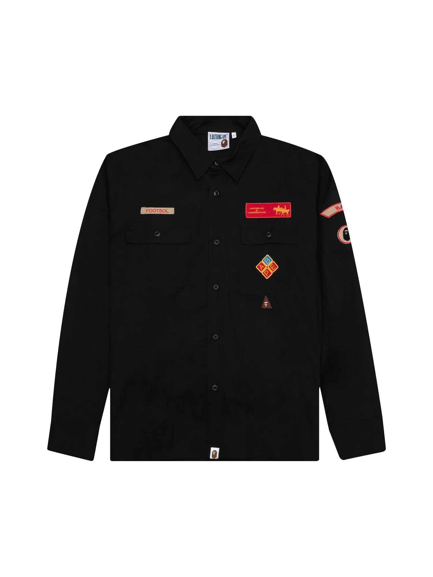 Рубашка свободного кроя для бойскаутов BAPE