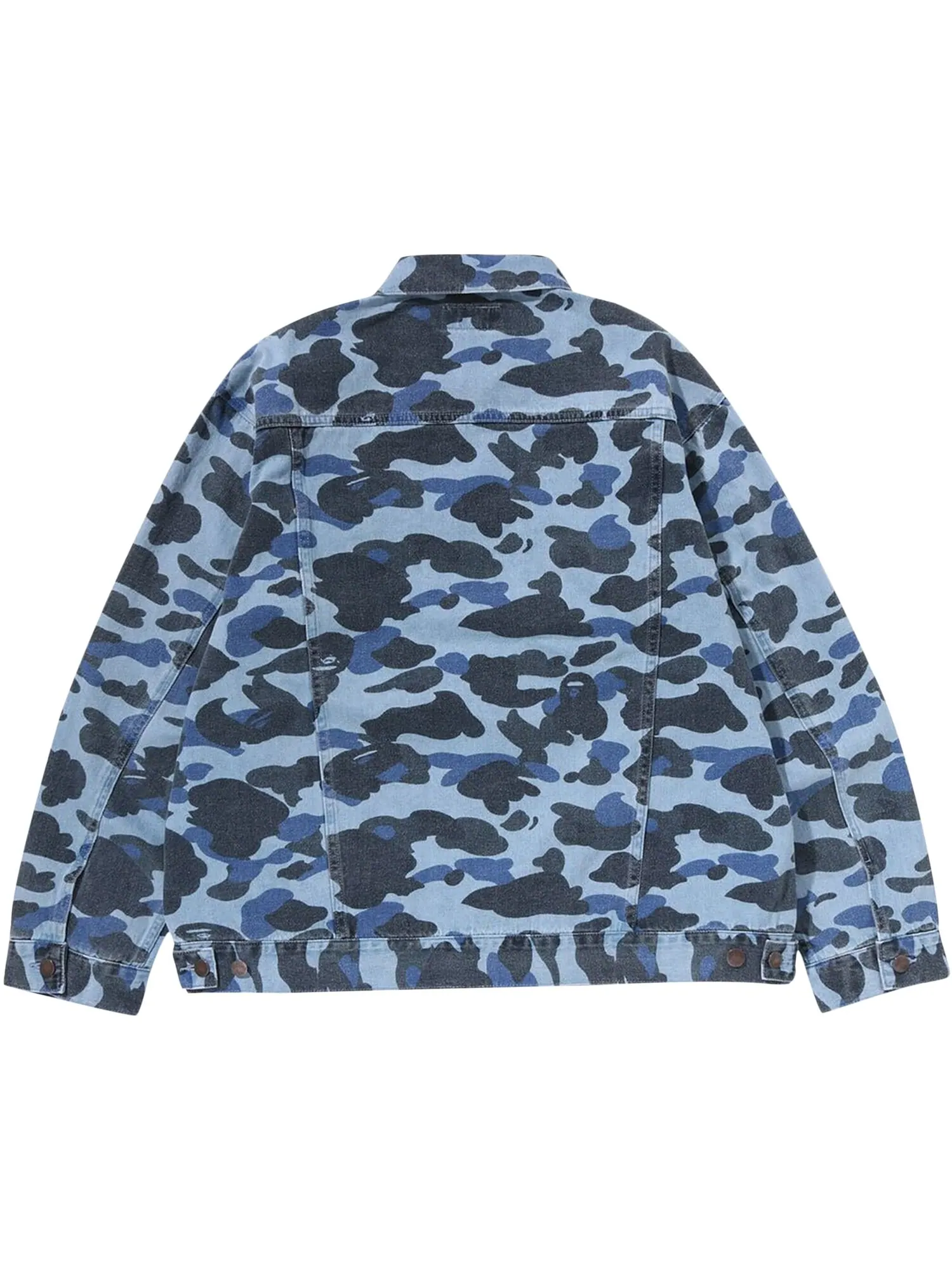 Джинсовая куртка BAPE Color Camo — изображение 2 из 2, индиго
