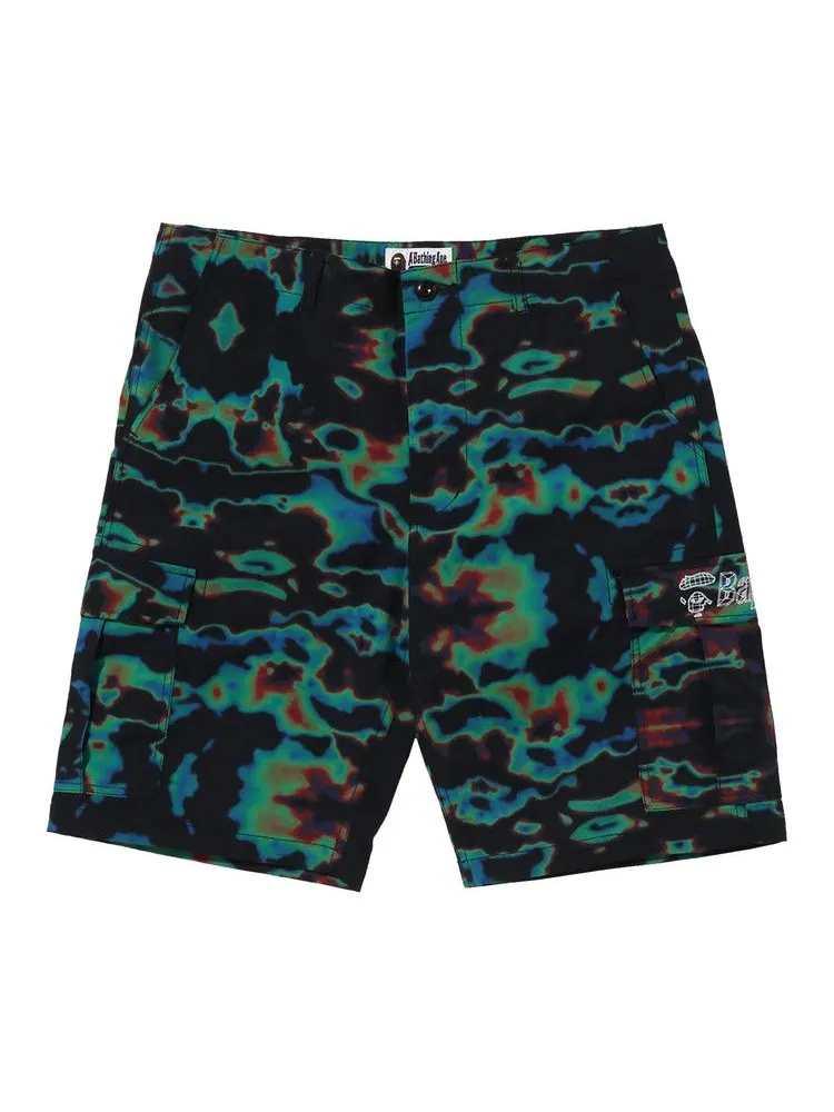 Шорты BAPE Thermography Cargo Shorts — изображение 1 из 2, мульти