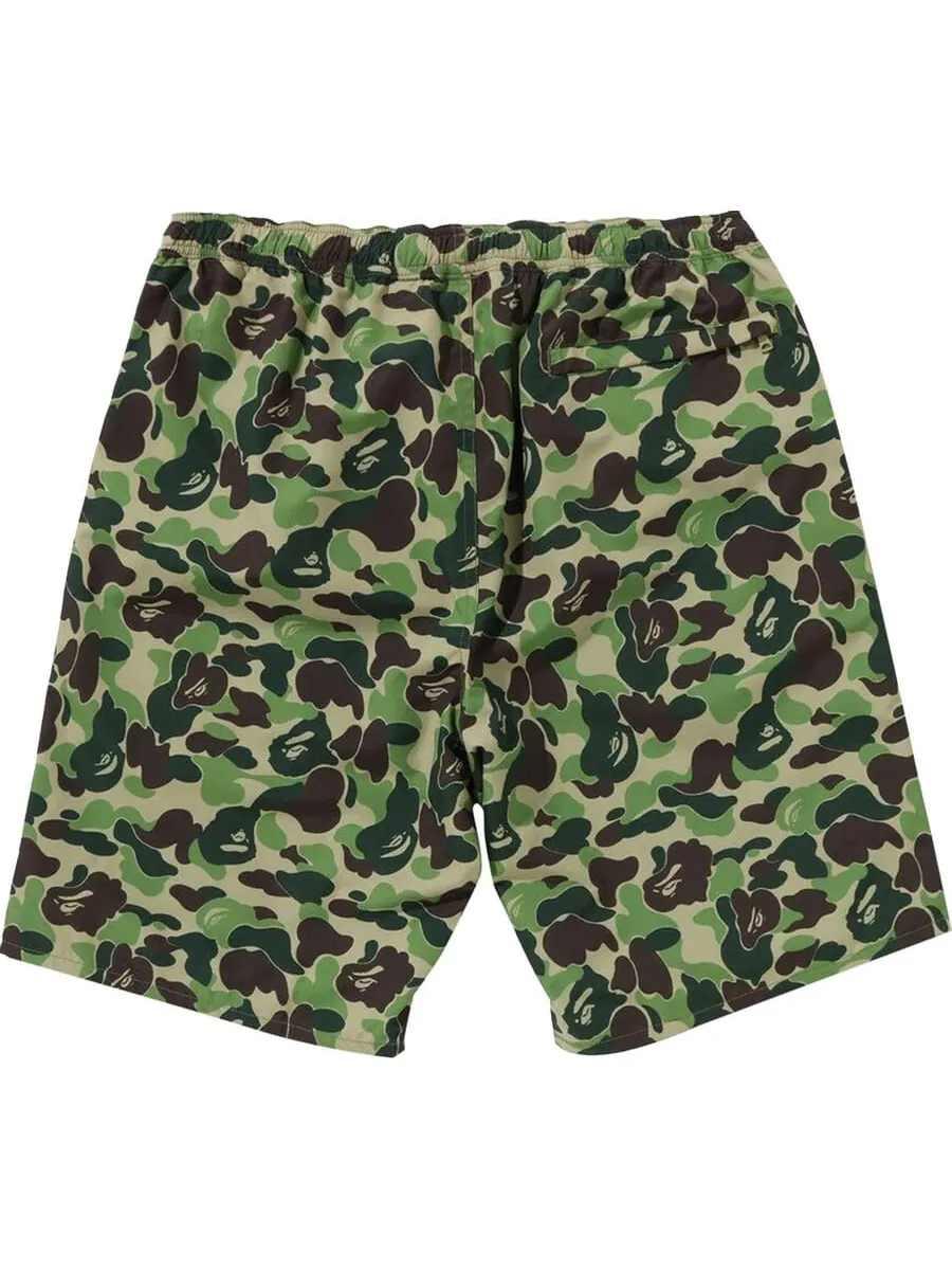 Шорты BAPE ABC Camo Beach — изображение 2 из 2, зеленый