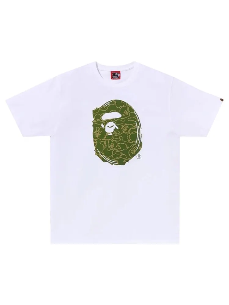 Футболка BAPE 30th Anniversary #1 'White/Green' — изображение 1 из 2, белый
