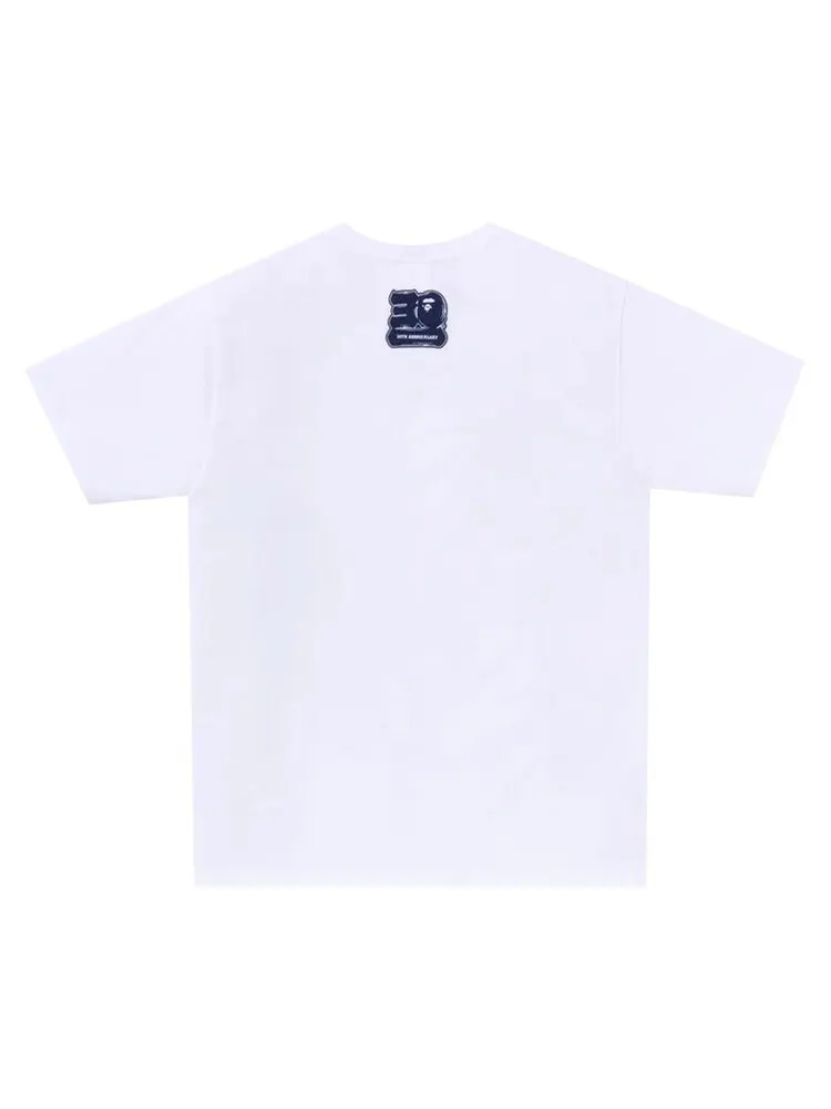 Футболка BAPE 30th Anniversary #1 'White/Navy' — изображение 2 из 2, белый