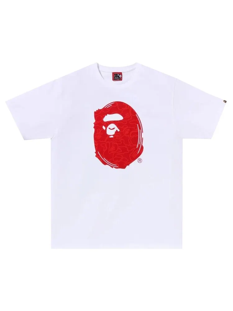 Футболка BAPE 30th Anniversary #1 'White/Red' — изображение 1 из 2, белый