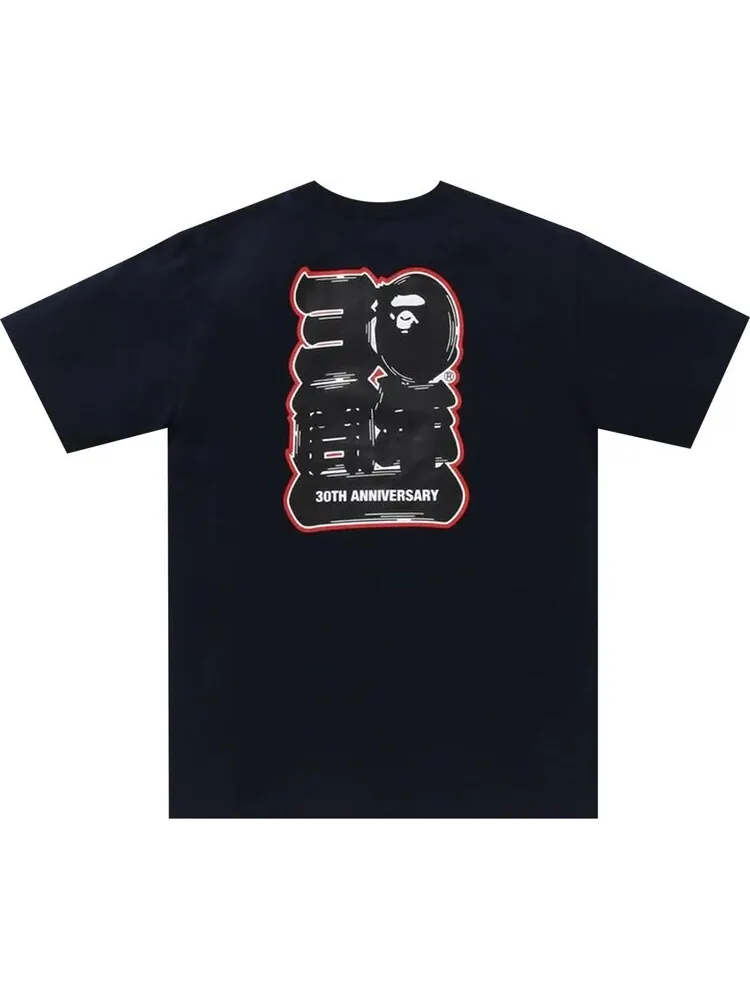 Футболка BAPE 30th Anniversary #3 'Navy' — изображение 2 из 2, синий