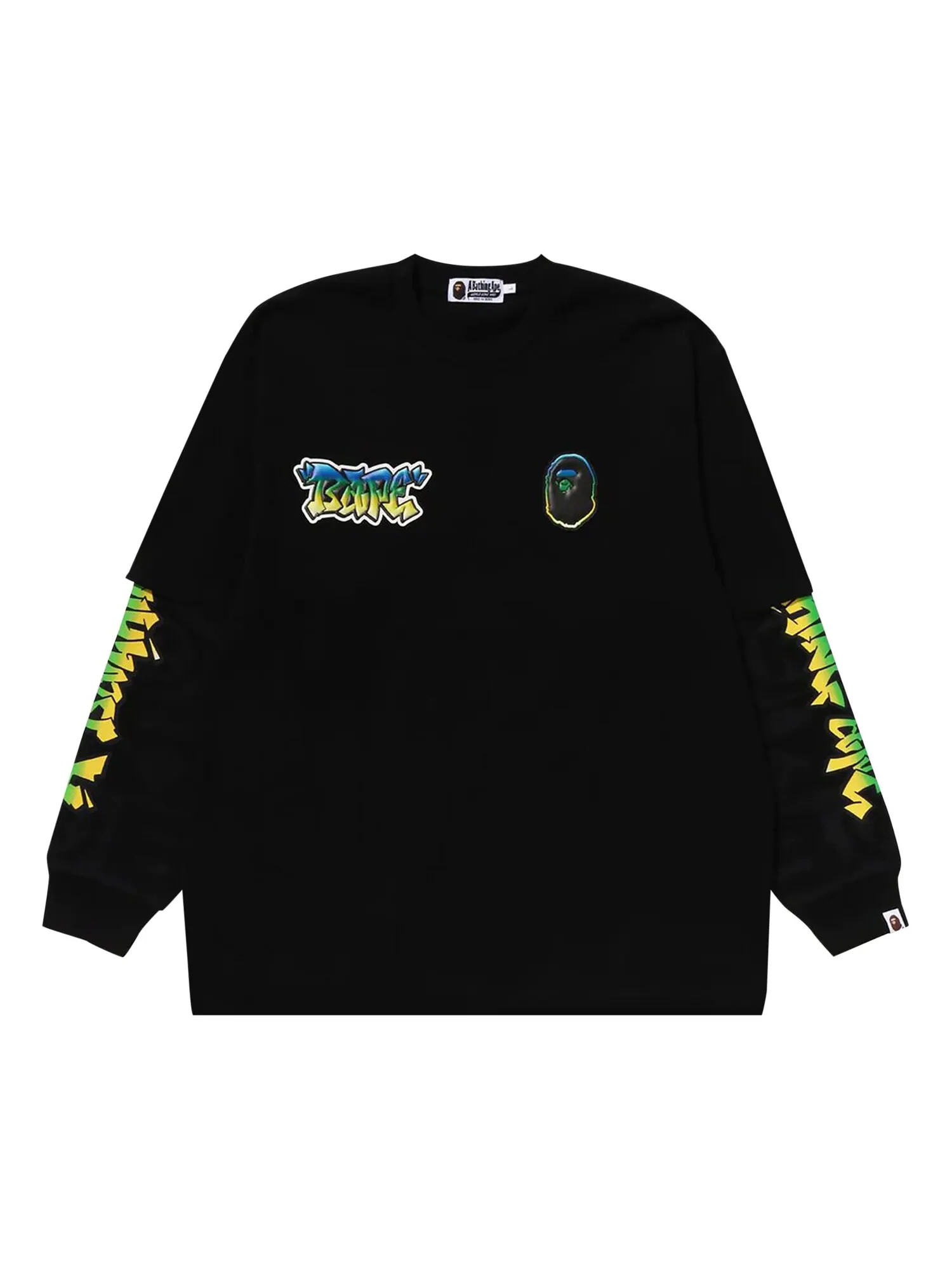 Футболка с длинными рукавами BAPE Sport