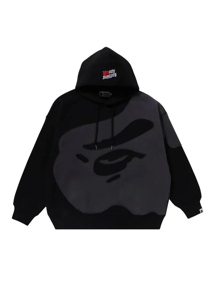 Худи BAPE Head Patch Pullover Hoodie — изображение 1 из 1, черный