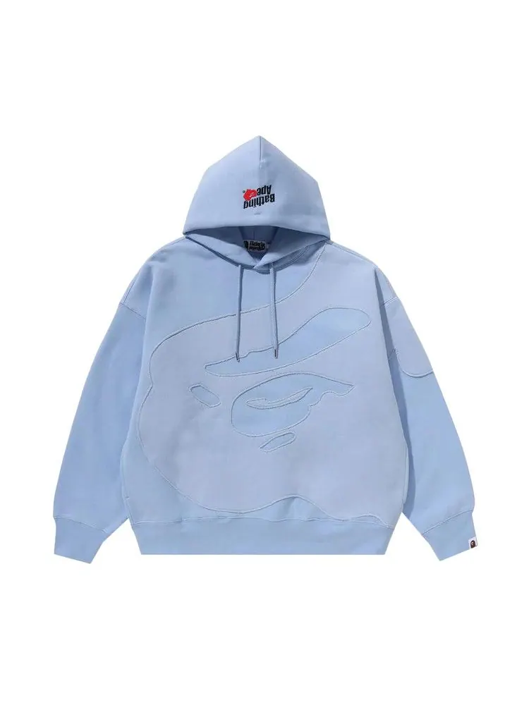 Худи BAPE Head Patch Pullover Hoodie — изображение 1 из 1, синий