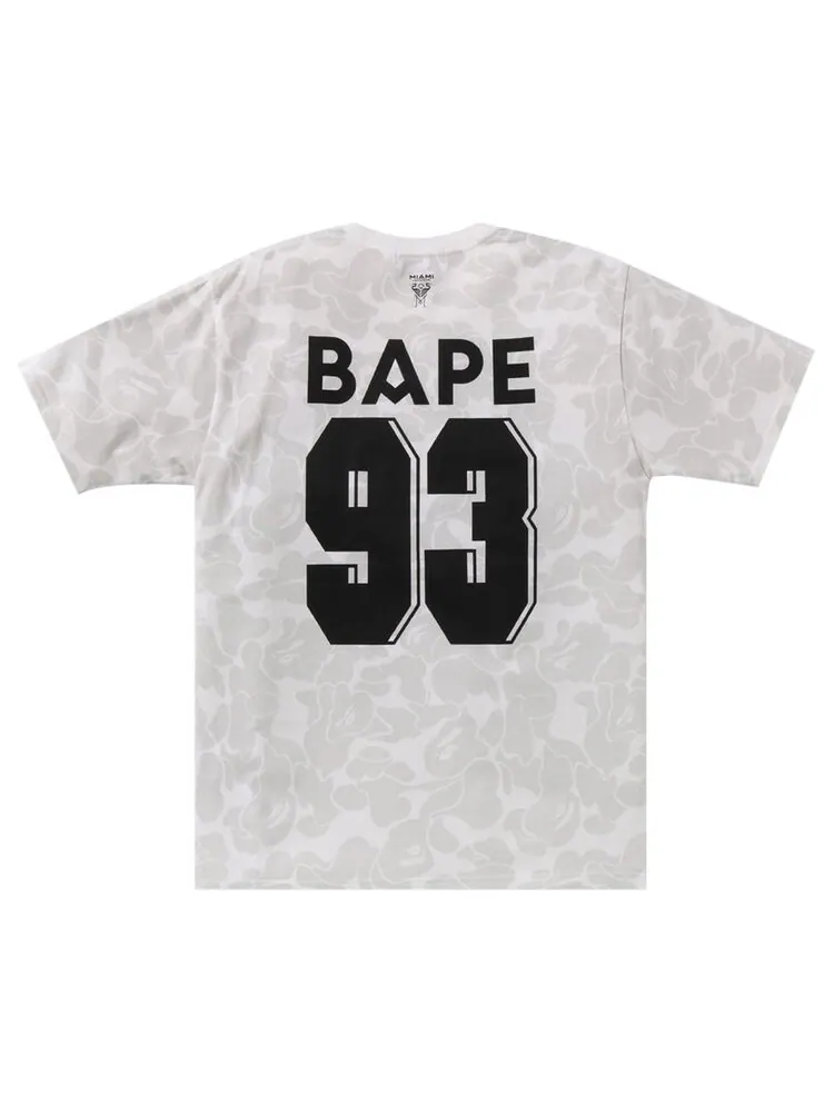 Футболка BAPE x Inter Miami CF Camo Tee — изображение 2 из 2, белый