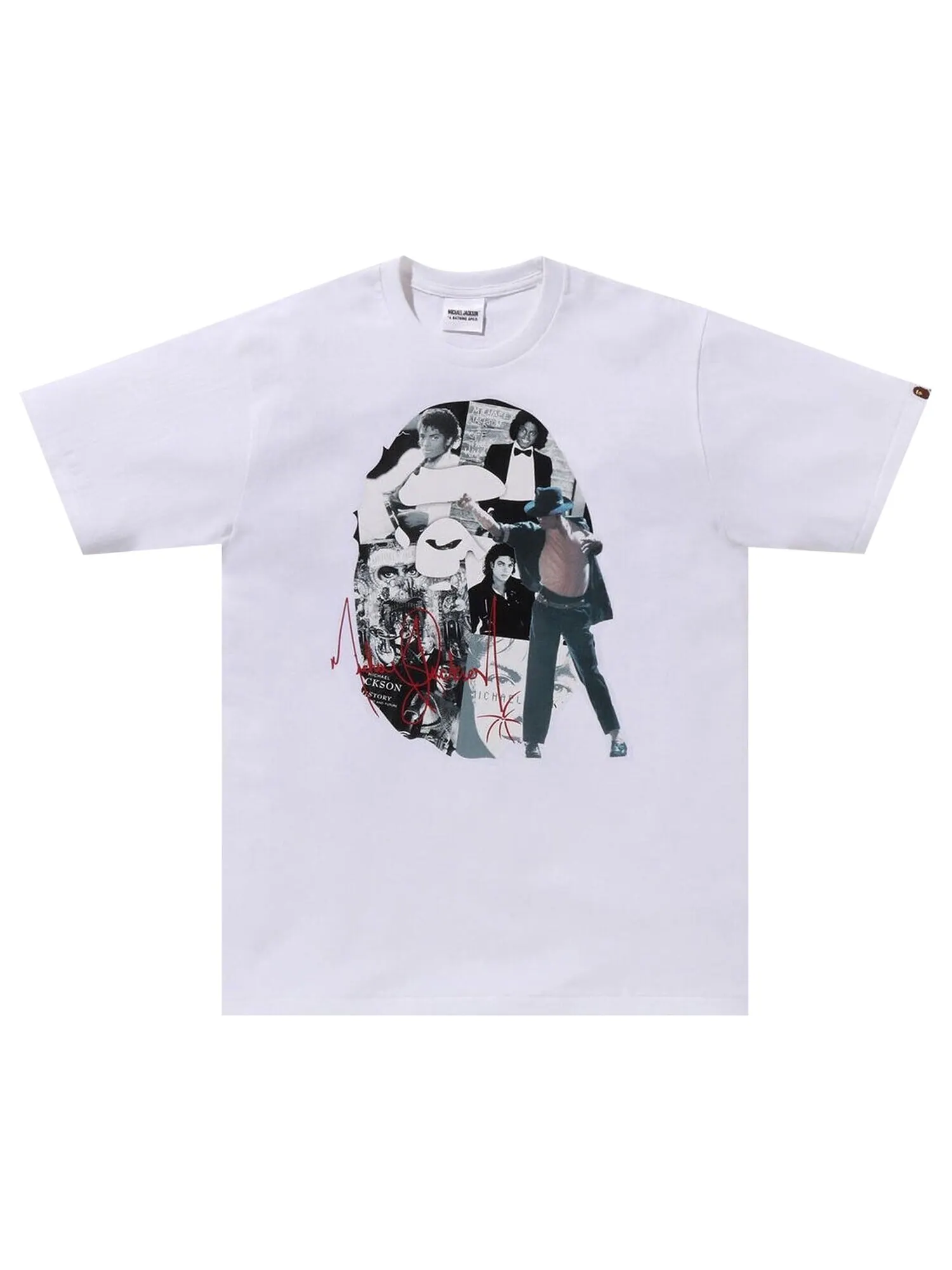 Футболка BAPE x Michael Jackson Album Jacket Ape Head