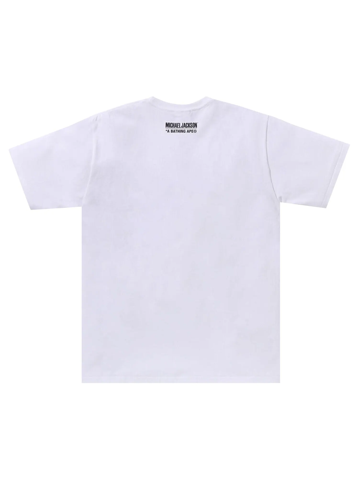 Футболка BAPE x Michael Jackson Album Jacket Ape Head — изображение 2 из 2, белый