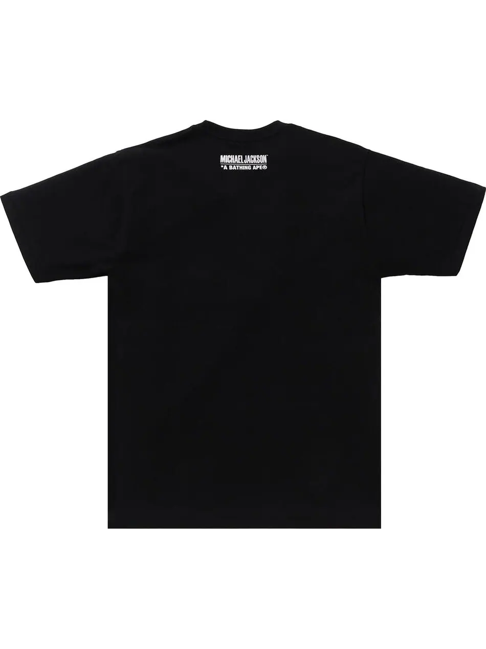 Футболка BAPE x Michael Jackson — изображение 2 из 2, черный