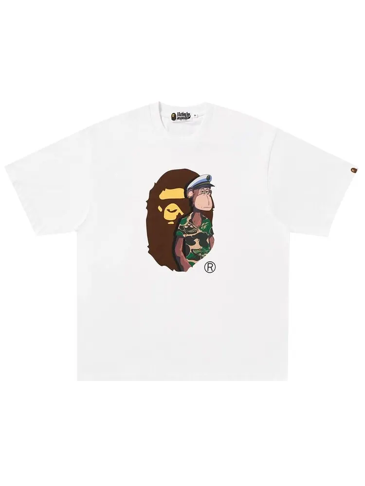 Футболка BAPE x BAYC #2 'White' — изображение 1 из 2, белый