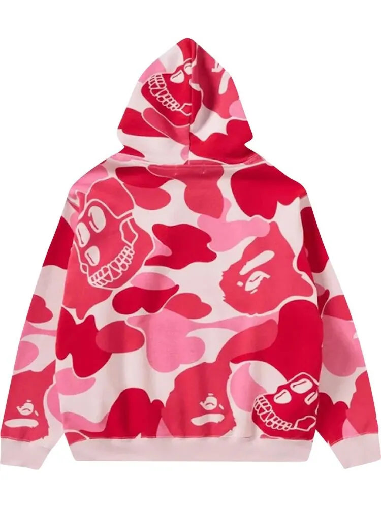 Худи BAPE x BAYC Camo Pullover 'Pink' — изображение 2 из 2, розовый