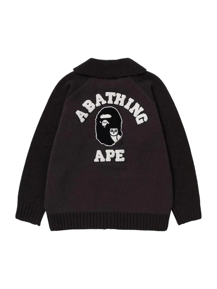 Свитер BAPE x OVO Cowichan Sweater — изображение 2 из 2, серый
