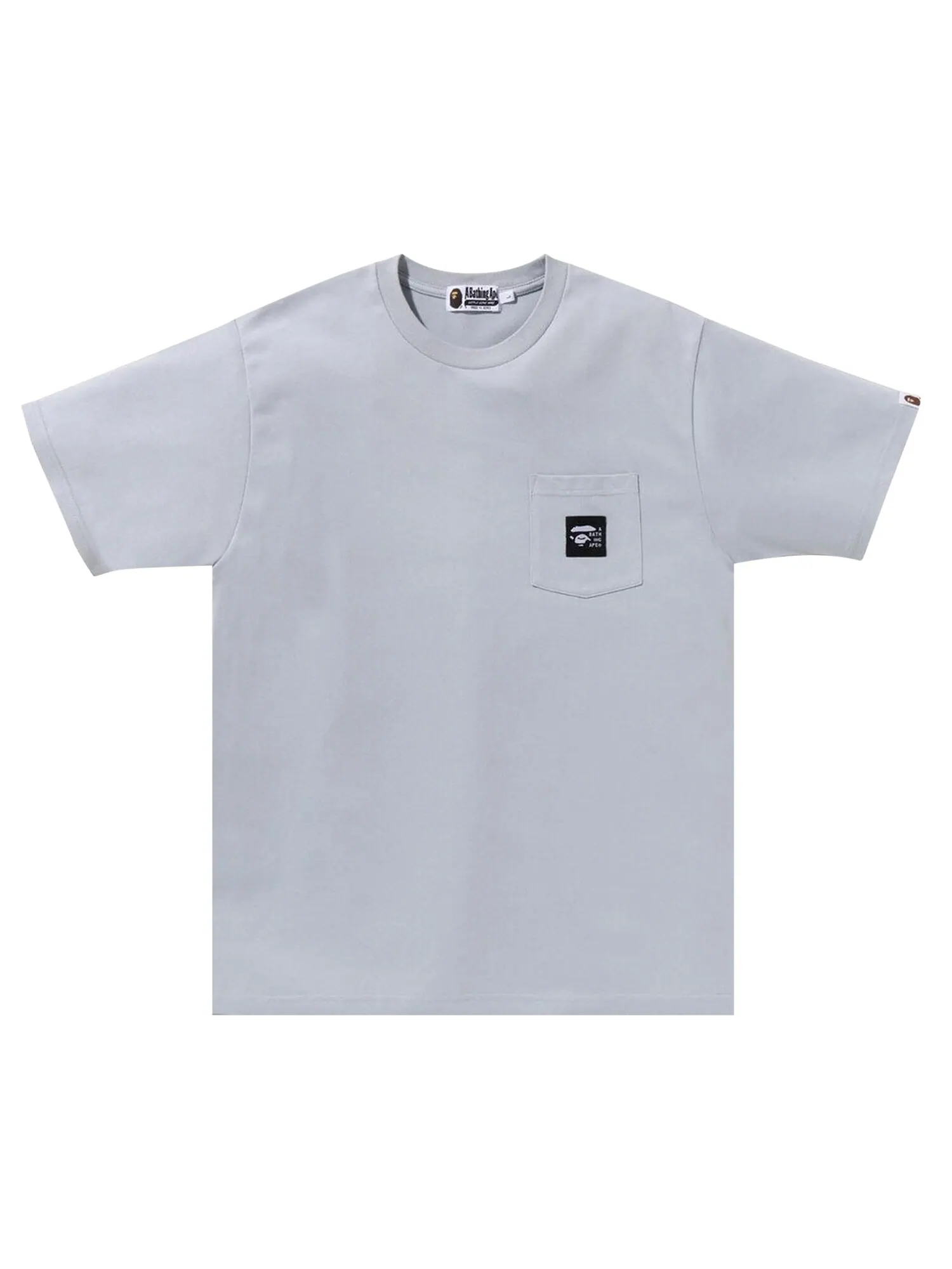 BAPE Футболка с карманами и этикеткой Bathing Ape