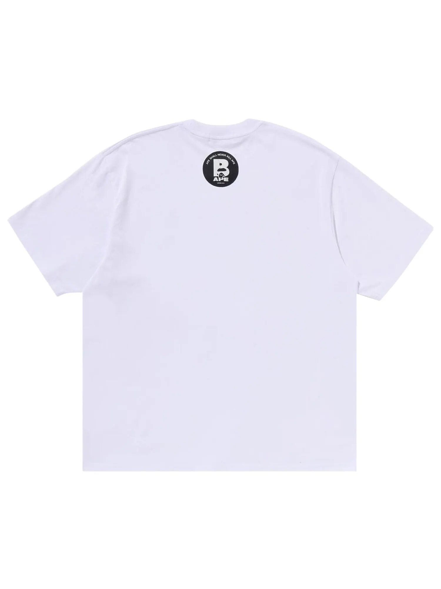 Футболка с рисунком BAPE Head — изображение 2 из 2, белый