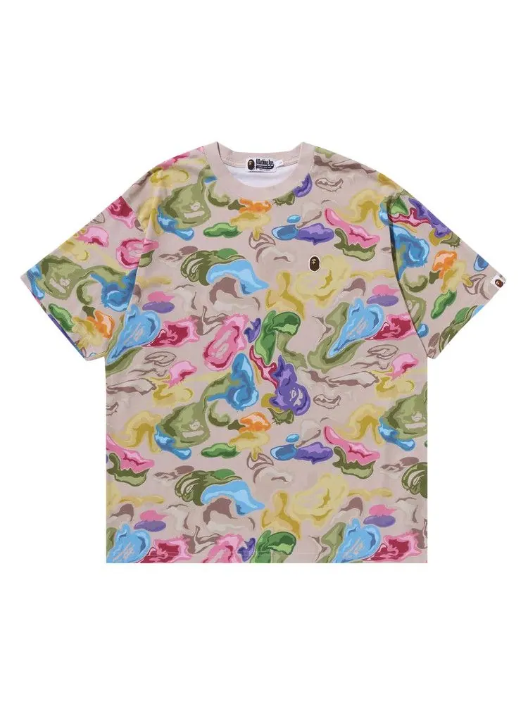 Футболка BAPE Art Camo Ape Head One Point Tee — изображение 1 из 1, мульти