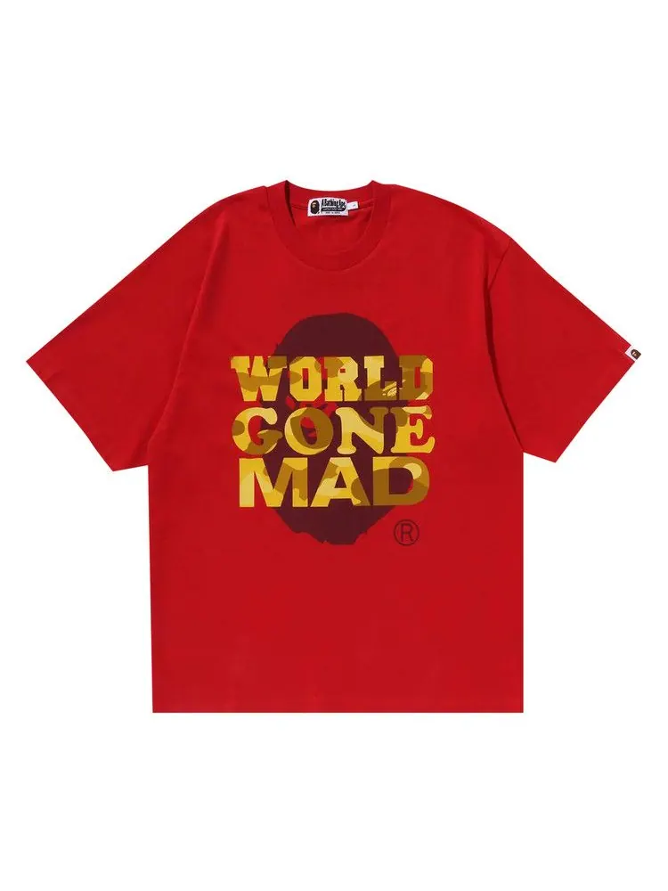 Футболка BAPE WGM Tee — изображение 1 из 1, красный