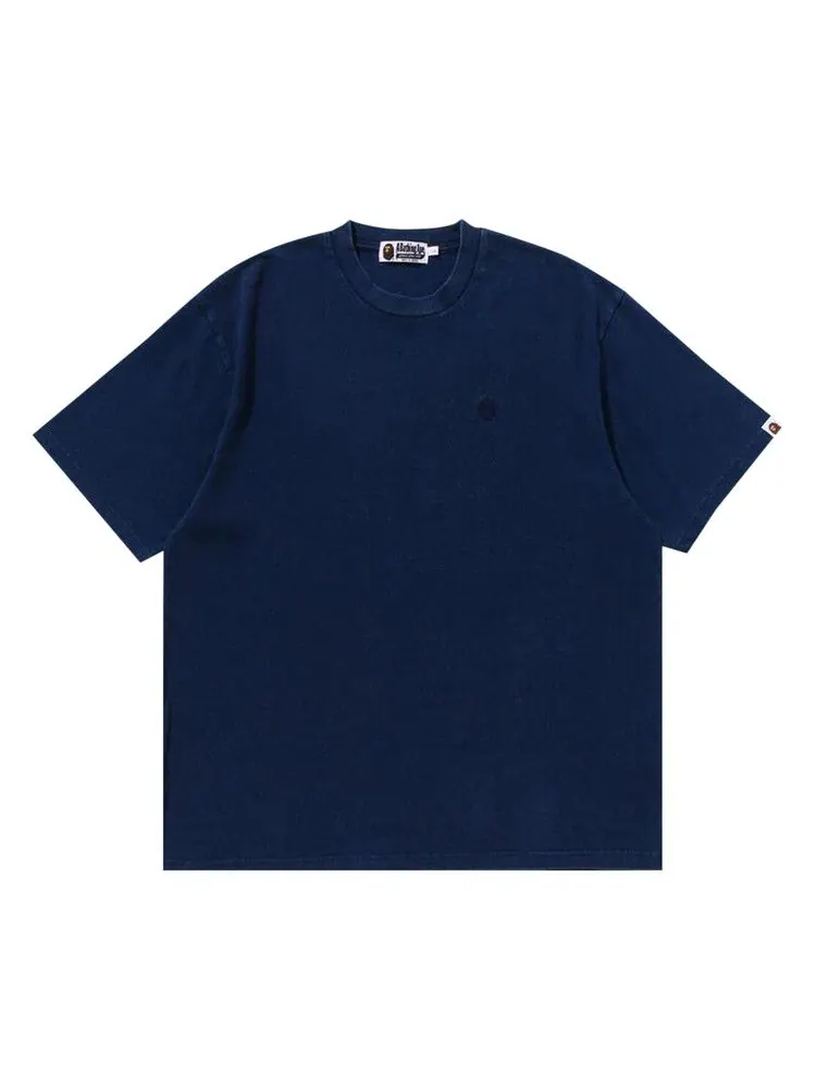 Футболка BAPE Ape Head One Point Tee — изображение 1 из 1, синий