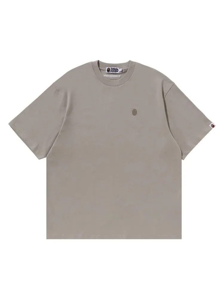 Футболка BAPE Tonal Ape Head One Point Tee — изображение 1 из 1, темно-серый