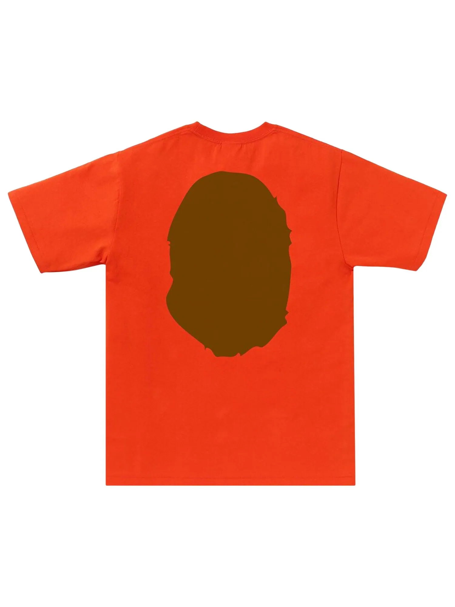 Футболка BAPE Big Ape Head — изображение 2 из 2, оранжевый