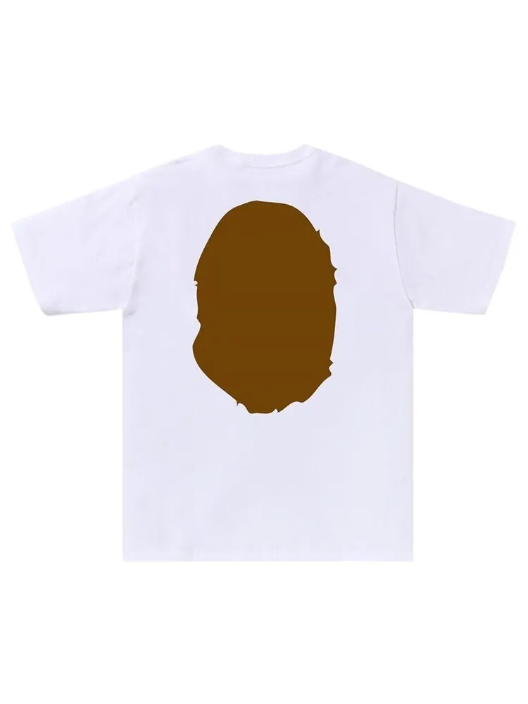 Футболка BAPE Big Ape Head 'White' — изображение 2 из 2, белый