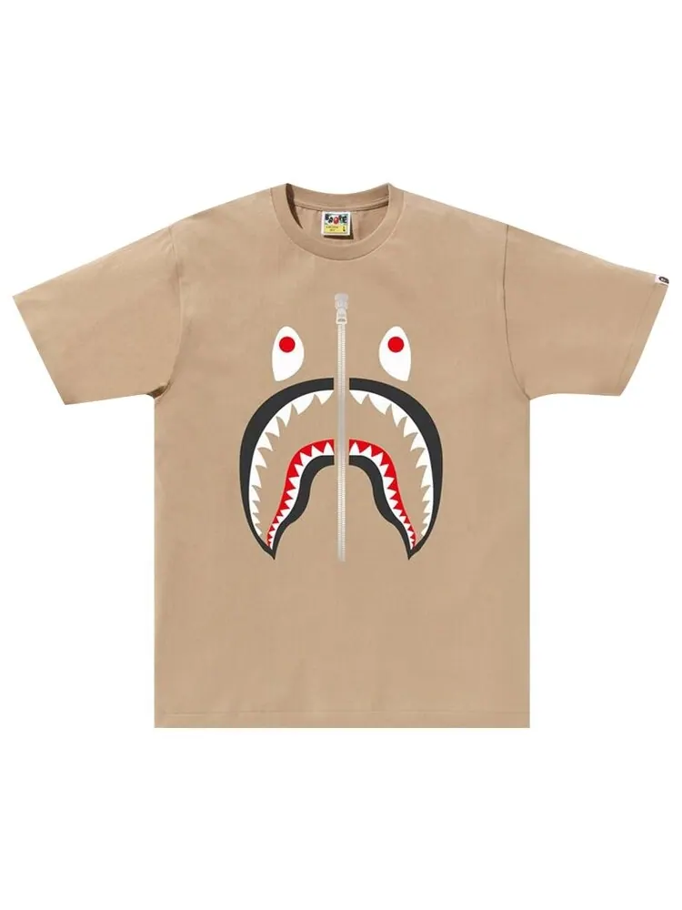 Футболка BAPE Shark 'Beige' — изображение 1 из 1, загар