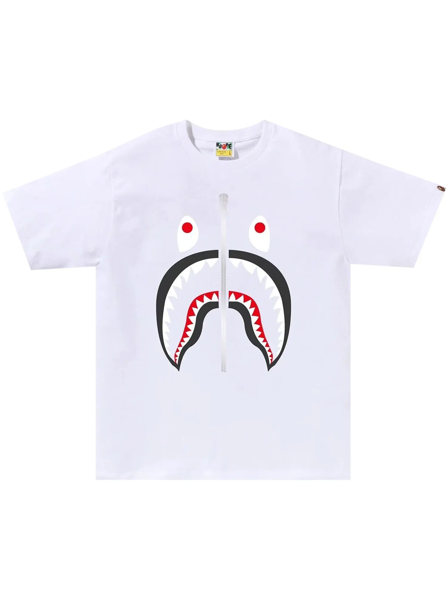 Футболка BAPE Shark Белая