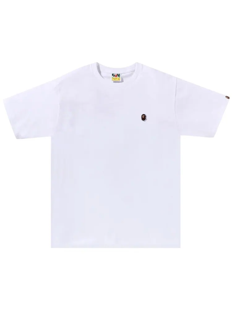 Футболка BAPE Ape Head One Point 'White' — изображение 1 из 1, белый