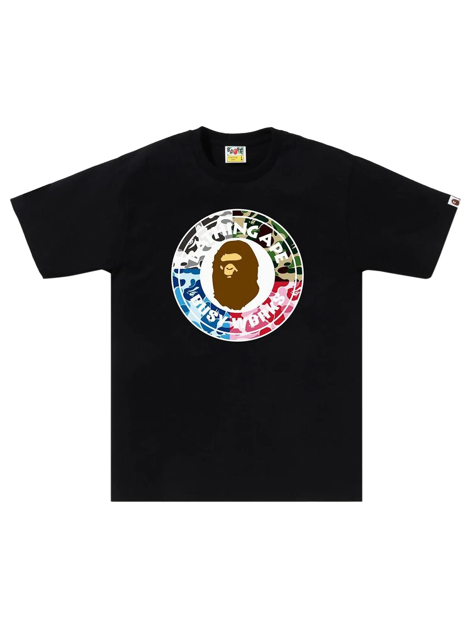 Футболка BAPE ABC Camo Crazy Busy Works