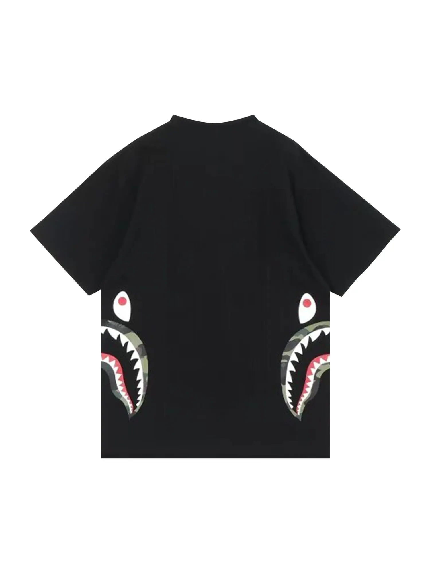 Футболка BAPE 1st Camo Side Shark — изображение 2 из 2, зеленый