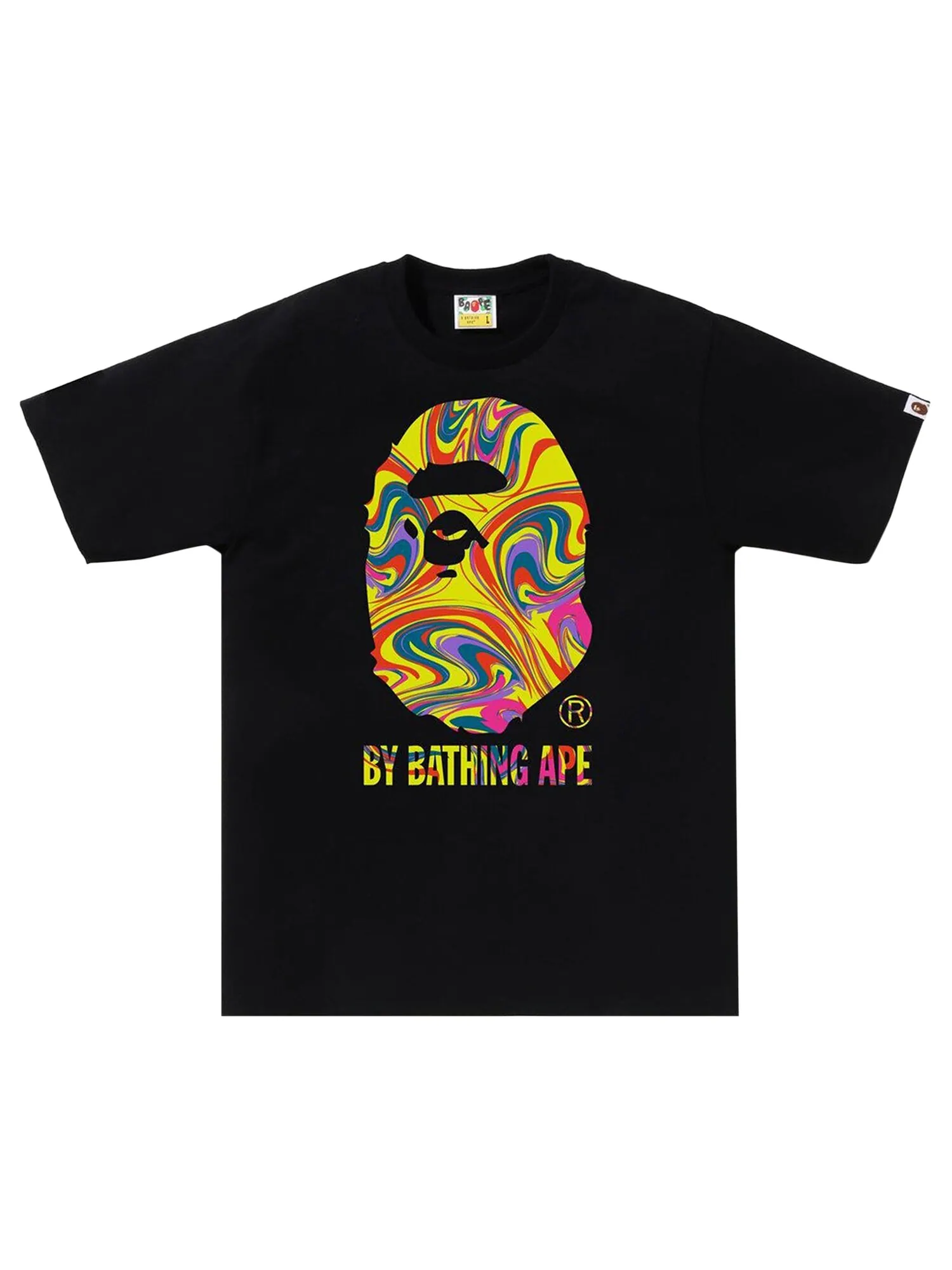 Футболка BAPE Marbling By Bathing Ape