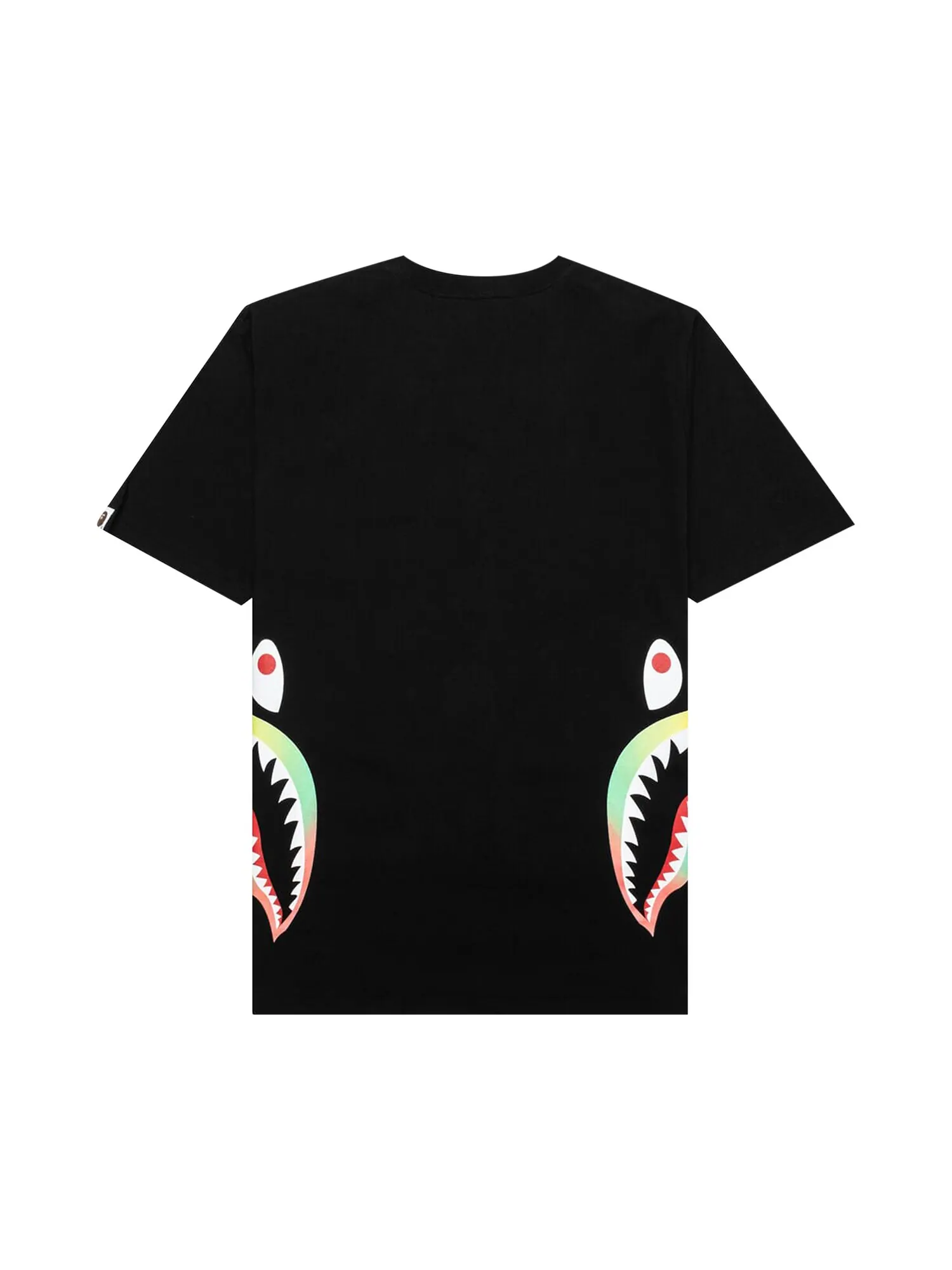 Футболка BAPE Gradation Side Shark — изображение 2 из 2, черный