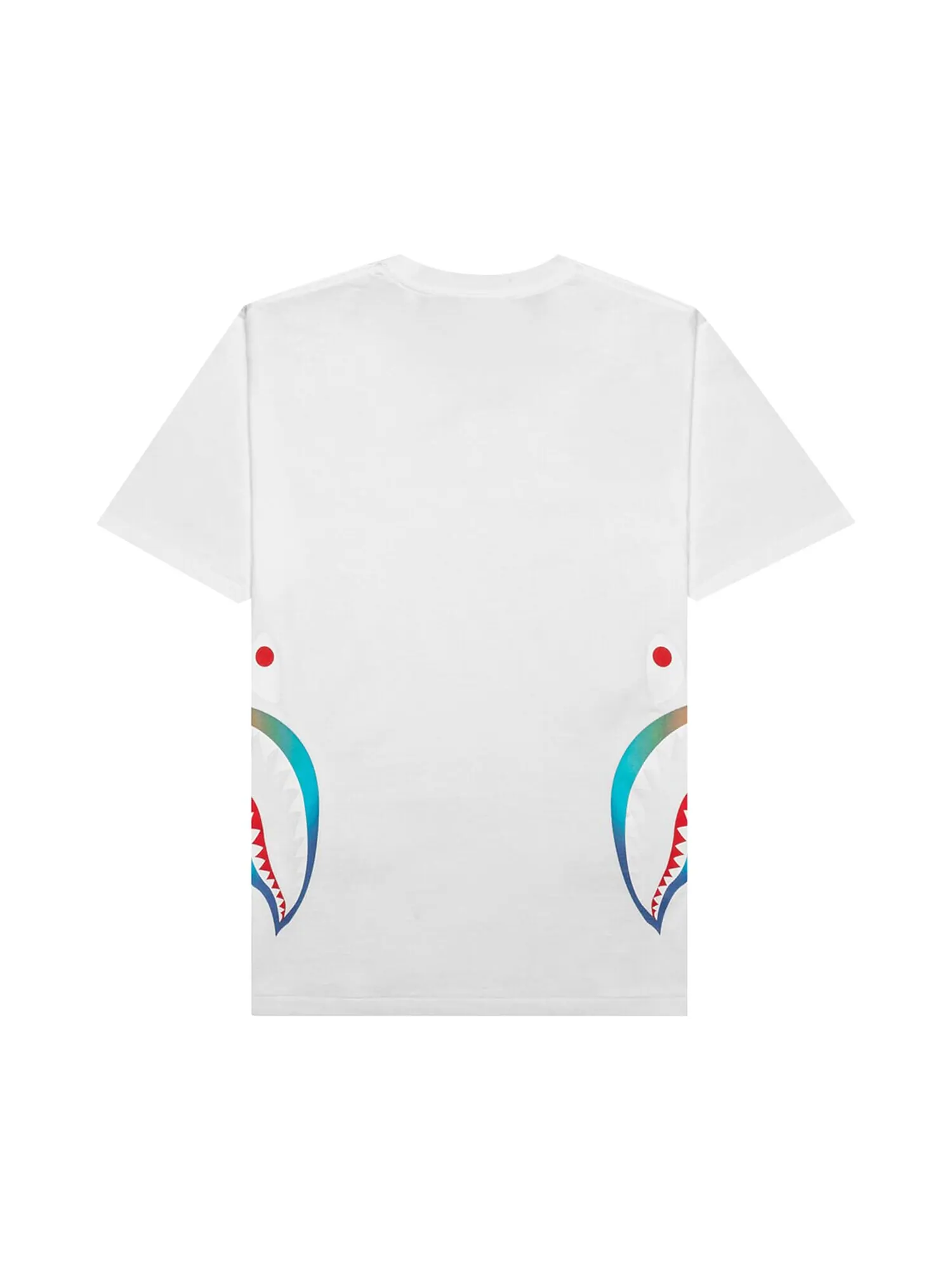 Футболка BAPE Gradation Side Shark — изображение 2 из 2, белый