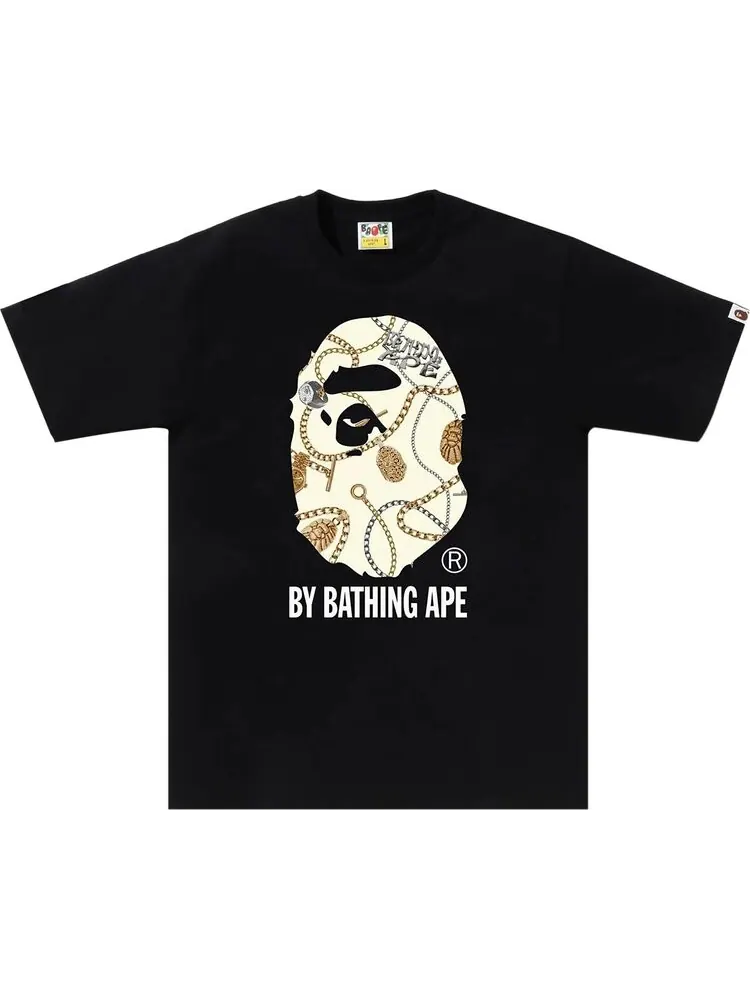 Футболка BAPE Jewels By Bathing Ape 'Black' — изображение 1 из 1, черный