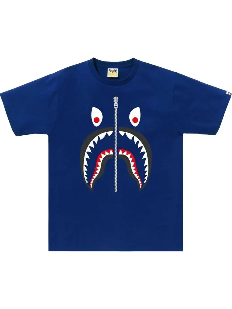 Футболка BAPE Mad Shark 'Blue' — изображение 1 из 1, синий