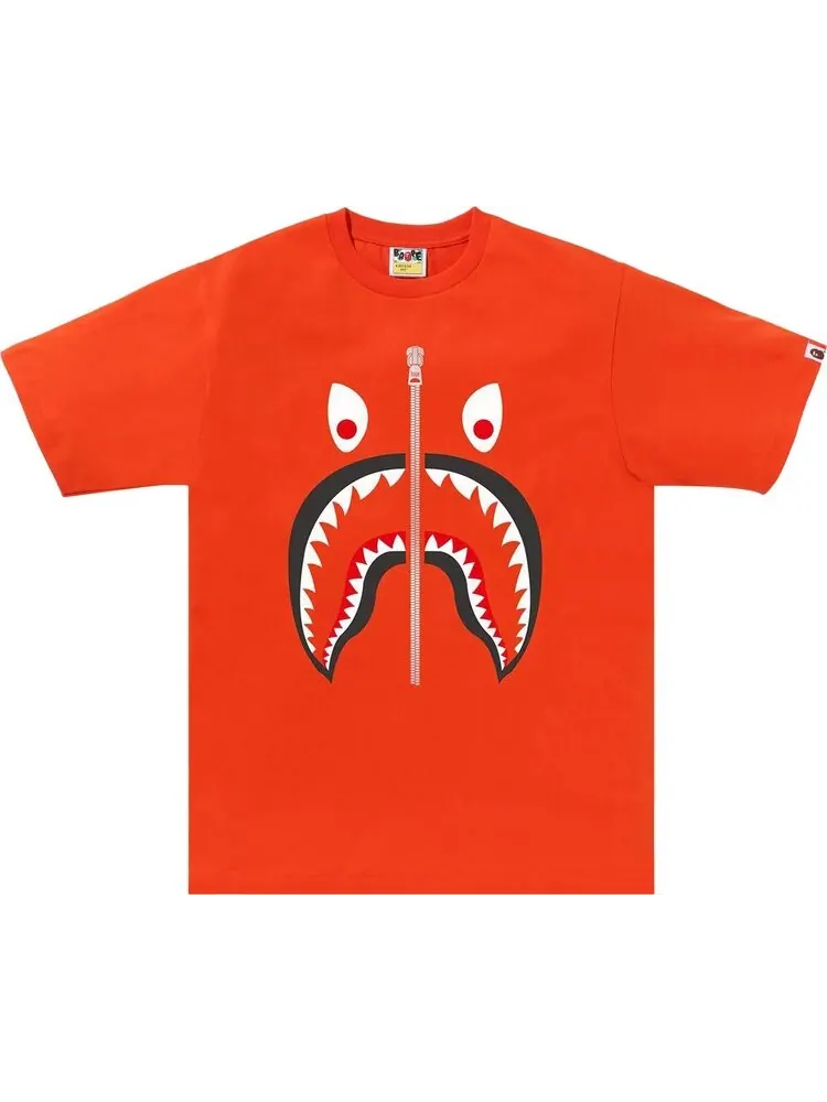 Футболка BAPE Mad Shark 'Orange' — изображение 1 из 1, оранжевый
