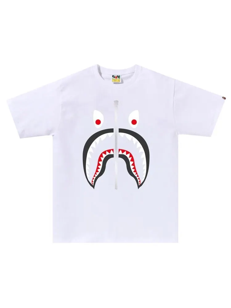Футболка BAPE Mad Shark 'White' — изображение 1 из 1, белый